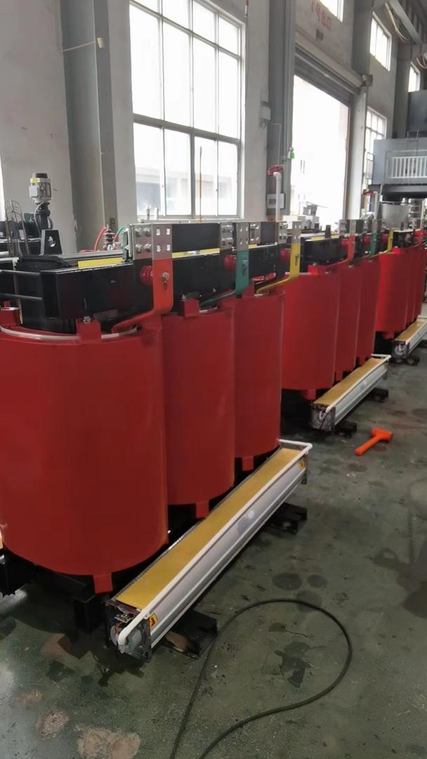 Сух трансформатор 2000kVA, 10(6)/0,4kV, dyn11, imp.6%, Ak- 16000W, AAo- 2340W