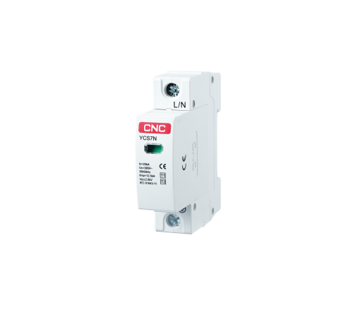 Катоден отводител Т1+Т2 YCS7N-I+II/12.5kA/440V/1P