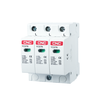 Катоден отводител Т1+Т2 YCS7N-I+II/12.5kA/440V/3P